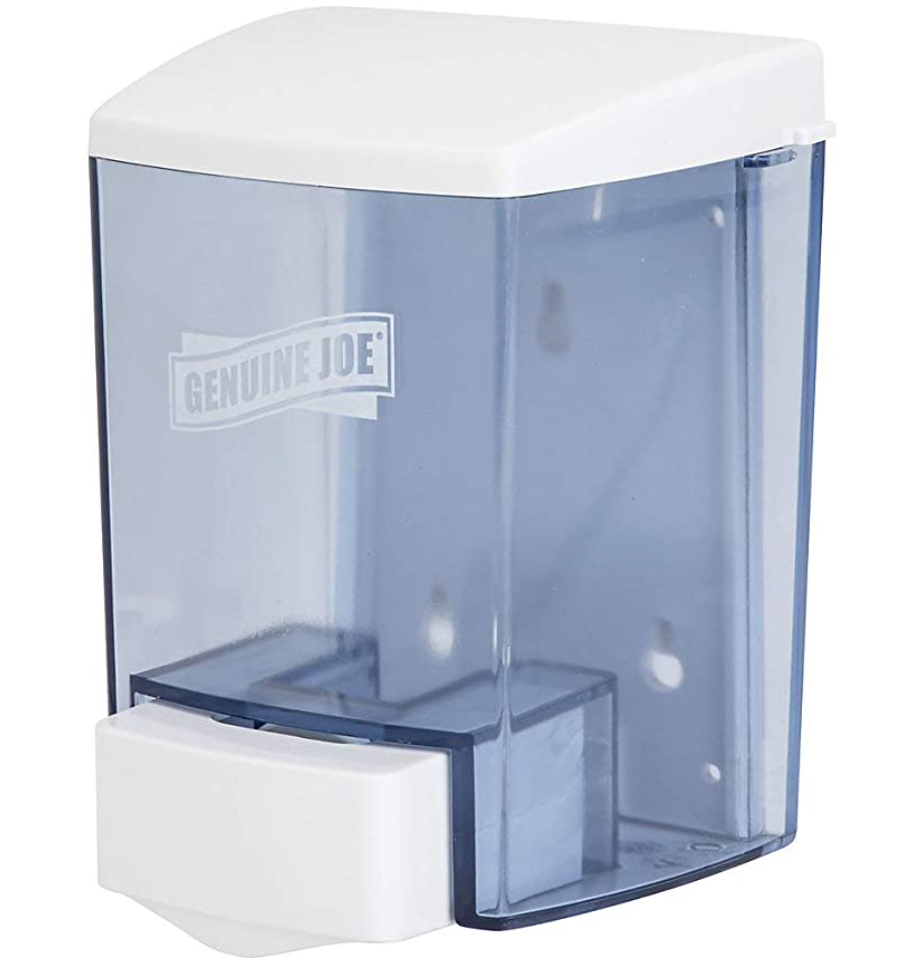 Genuine Joe 30 oz Soap Dispenser, 30 fl oz (887 mL), Clear