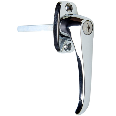 Locking L Handle - Chrome Plated