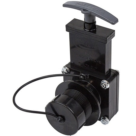 1-1/2” waste gate valve w/ Cap